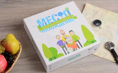 Лот: 12719885. Фото: 1. Настольная игра "Местонахождение... Настольные игры, карты