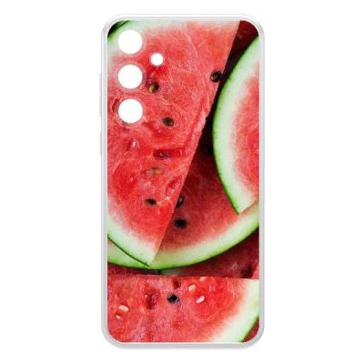 Лот: 25540902. Фото: 1. Чехол Krutoff Clear Case "Арбуз... Чехлы, бамперы