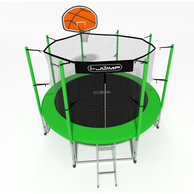 Лот: 15769748. Фото: 1. Батут i-Jump Basket 6ft green. Детские спортивные комплексы, батуты