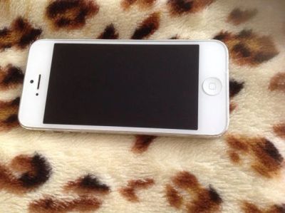 Лот: 4102653. Фото: 1. IPhone 5 белый, 32 гб. Смартфоны
