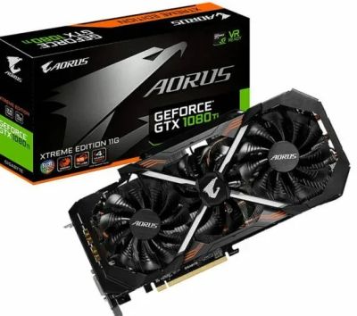 Лот: 18614543. Фото: 1. Видеокарта Gigabyte GeForce GTX... Видеокарты