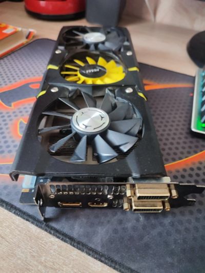 Лот: 24992669. Фото: 1. Видеокарта MSI GTX 780 Lightning... Видеокарты