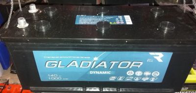 Лот: 15273462. Фото: 1. Аккумулятор 6СТ-140 «Gladiator... Аккумуляторы