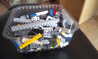Лот: 6847426. Фото: 1. LEGO запчасти, 350 деталей, аналоги... Конструкторы