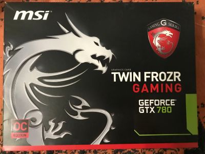 Лот: 15035189. Фото: 1. Видеокарта MSI nVidia GeForce... Видеокарты