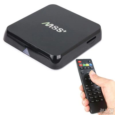 Лот: 13161567. Фото: 1. мощный TV-box на Android M8S plus. Медиаплееры