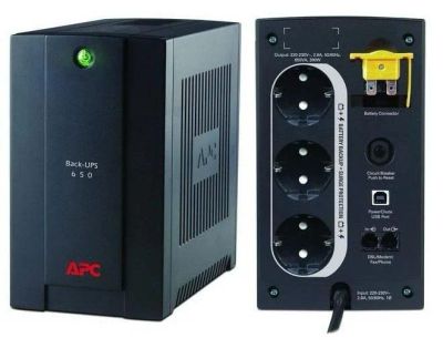 Лот: 16369528. Фото: 1. BACK UPS 650 с аккумулятором. ИБП, аккумуляторы для ИБП
