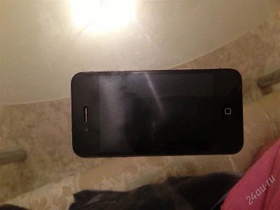 Лот: 2510988. Фото: 1. iPhone 4 black 32Gb. Смартфоны