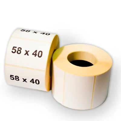 Лот: 7705413. Фото: 1. Этикет-лента 58х40 термо (700... Торговое