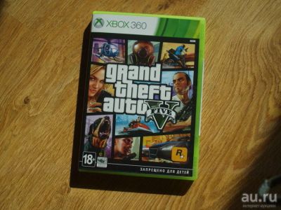 Лот: 8840154. Фото: 1. Диск GTA V XBOX 360. Игры для консолей