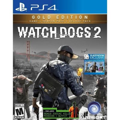 Лот: 10116996. Фото: 1. Watch dogs 2 gold edition (коды... Игры для консолей