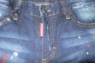 Лот: 6479351. Фото: 1. Джинсы оригинал dsquared рр 46-48... Джинсы