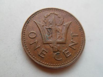 Лот: 9993894. Фото: 1. Барбадос 1 цент 1979. Америка
