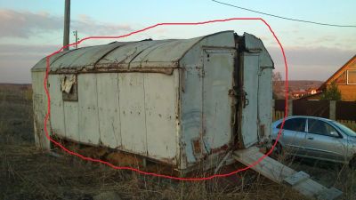 Лот: 9791919. Фото: 1. Бытовка - вагончик. Бытовки, вагончики строительные
