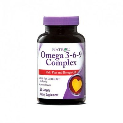Лот: 10241152. Фото: 1. Omega - 3-6-9 Complex 60 капс... Спортивное питание, витамины