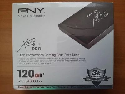 Лот: 8526276. Фото: 1. SSD 120GB PNY XLR8 PRO 3K SATA... SSD-накопители