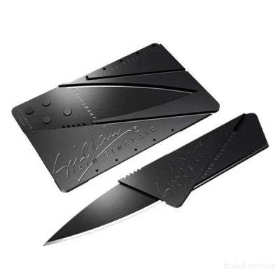 Лот: 6526084. Фото: 1. Нож-кредитка CardSharp. Другое (туризм, охота, рыбалка, самооборона)