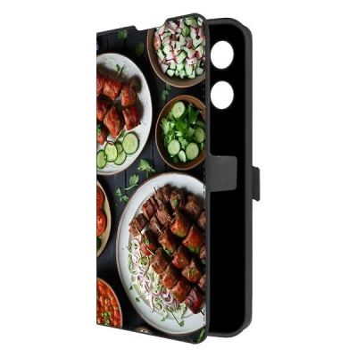 Лот: 25543533. Фото: 1. Чехол Krutoff Eco Book "Застолье... Чехлы, бамперы