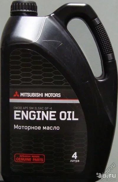 Лот: 13633353. Фото: 1. Mitsubishi Engine Oil 0W-30 4л. Масла, жидкости