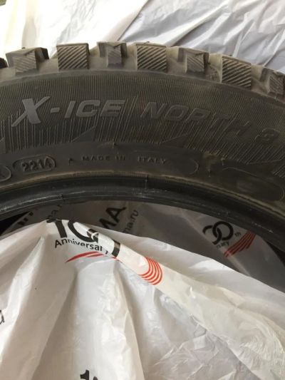 Лот: 10344713. Фото: 1. Michelin X-Ice North 3 215/55... Шины