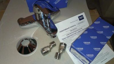 Лот: 8898244. Фото: 1. Смеситель для ванны Grohe Euroeco... Смесители