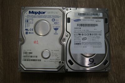Лот: 11626875. Фото: 1. 2 Жёстких диска 80Gb и 20Gb. Жёсткие диски (HDD)