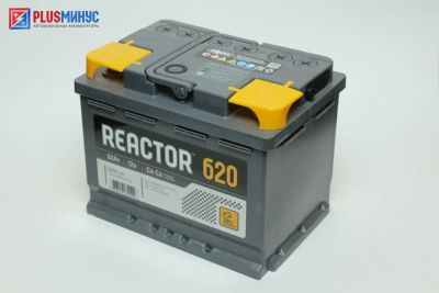 Лот: 9220221. Фото: 1. Аккумулятор Reactor 62 а\ч обратная... Аккумуляторы