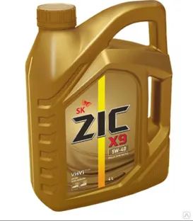 Лот: 20073439. Фото: 1. ZIC NEW X9 5w40 SP 4 л (масло... Масла, жидкости