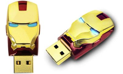 Лот: 6778672. Фото: 1. Флешка Железный человек iron man. USB-флеш карты