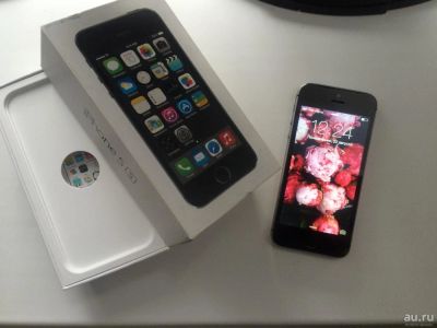 Лот: 8046451. Фото: 1. iPhone 5s 16Gb Grey. Смартфоны