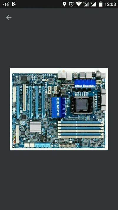 Лот: 12887169. Фото: 1. Материнская плата Gigabyte GA-X58A... Материнские платы