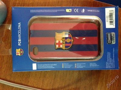 Лот: 1416942. Фото: 1. Чехол FC Barcelona iphone 4/4s... Чехлы, бамперы