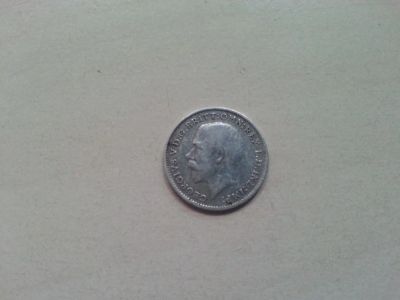 Лот: 5273903. Фото: 1. 3 пенса 1917 серебро 925. Великобритания и острова