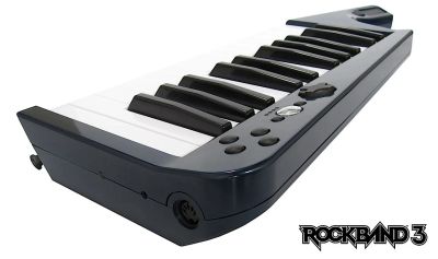 Лот: 15029668. Фото: 1. Rock Band 3 + Клавиши. Аксессуары для игровых приставок, консолей, геймпады