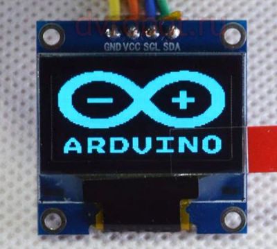 Лот: 7574244. Фото: 1. Дисплей OLED 0.96 (I2C). Микроконтроллеры