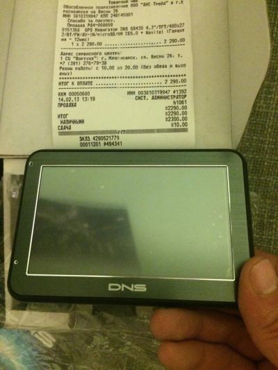 Лот: 4566531. Фото: 1. Навигатор DNS gs430. GPS-навигаторы