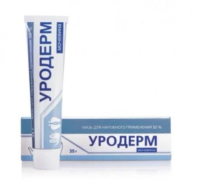 Лот: 23984025. Фото: 1. Уродерм мазь 30% 10г. Лекарства