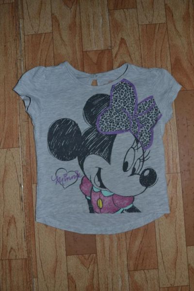 Лот: 4829301. Фото: 1. Футболка Minnie на годик. Футболки, поло, топы, лонгсливы