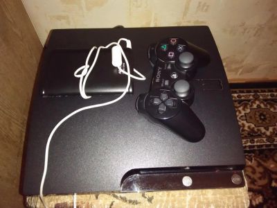 Лот: 5354959. Фото: 1. PS3 Slim Прошитая!!! Обмен на... Игровые приставки, консоли