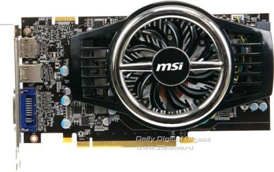Лот: 3467433. Фото: 1. MSI Radeon HD 5770 с суперкулером. Видеокарты