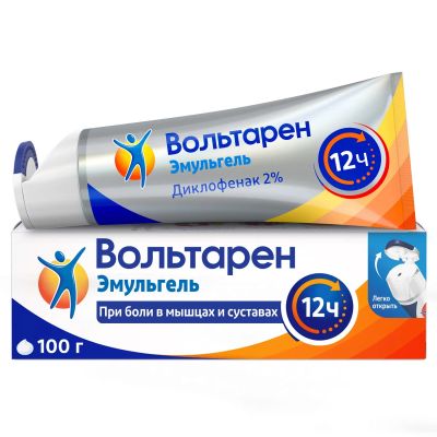 Лот: 23713156. Фото: 1. Вольтарен эмульгель 2% 100г. Лекарства