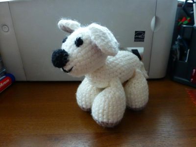 Лот: 3078691. Фото: 1. Собачка. Авторские куклы, игрушки, поделки