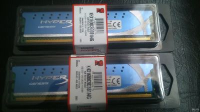 Лот: 13130187. Фото: 1. DDR3 8GB Kingston HyperX 1600... Оперативная память