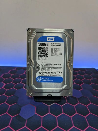 Лот: 25206896. Фото: 1. Жесткий диск 500 Гб/WD/3.5"/7200... Жёсткие диски (HDD)