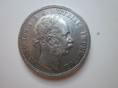 Лот: 17810675. Фото: 1. Австрия 1 флорин 1873г серебро. Германия и Австрия