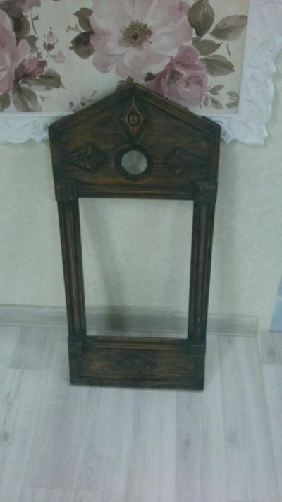 Лот: 5963386. Фото: 1. Старинная рама для зеркала. Другое (антиквариат)