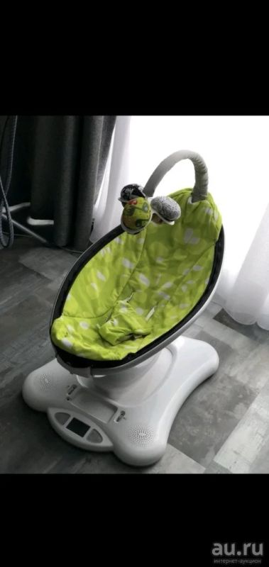 Лот: 12793566. Фото: 1. Качеля 4moms mamaroo. Ходунки, прыгунки, качели