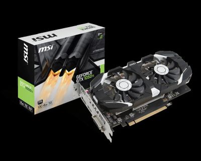 Лот: 8844615. Фото: 1. Видеокарта MSI GeForce GTX 1050... Видеокарты