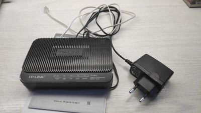 Лот: 23273851. Фото: 1. TP-link ADSL2+ Modem Router TD-8817... Маршрутизаторы (роутеры)