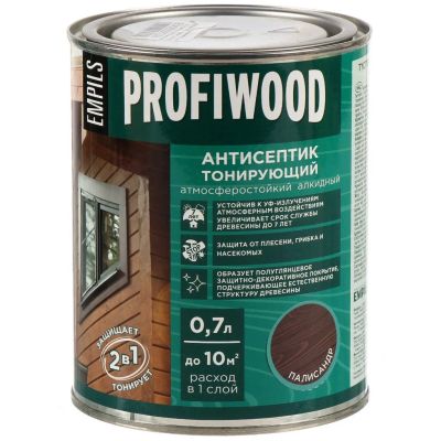 Лот: 25355214. Фото: 1. Антисептик Profiwood, для дерева... Краски, лаки, растворитель